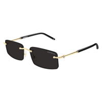 Gafas de sol Montblanc Hombre MB0443S001-GOLD-GOLD-GREY56